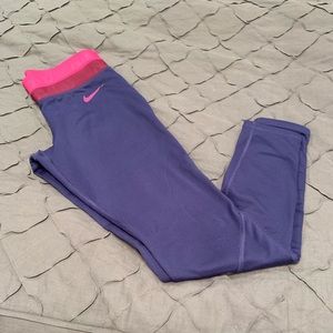 Size small Nike cold weather running tights